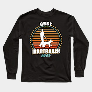 Search Dog Found Dog Tracking Dog Mantrailer Long Sleeve T-Shirt